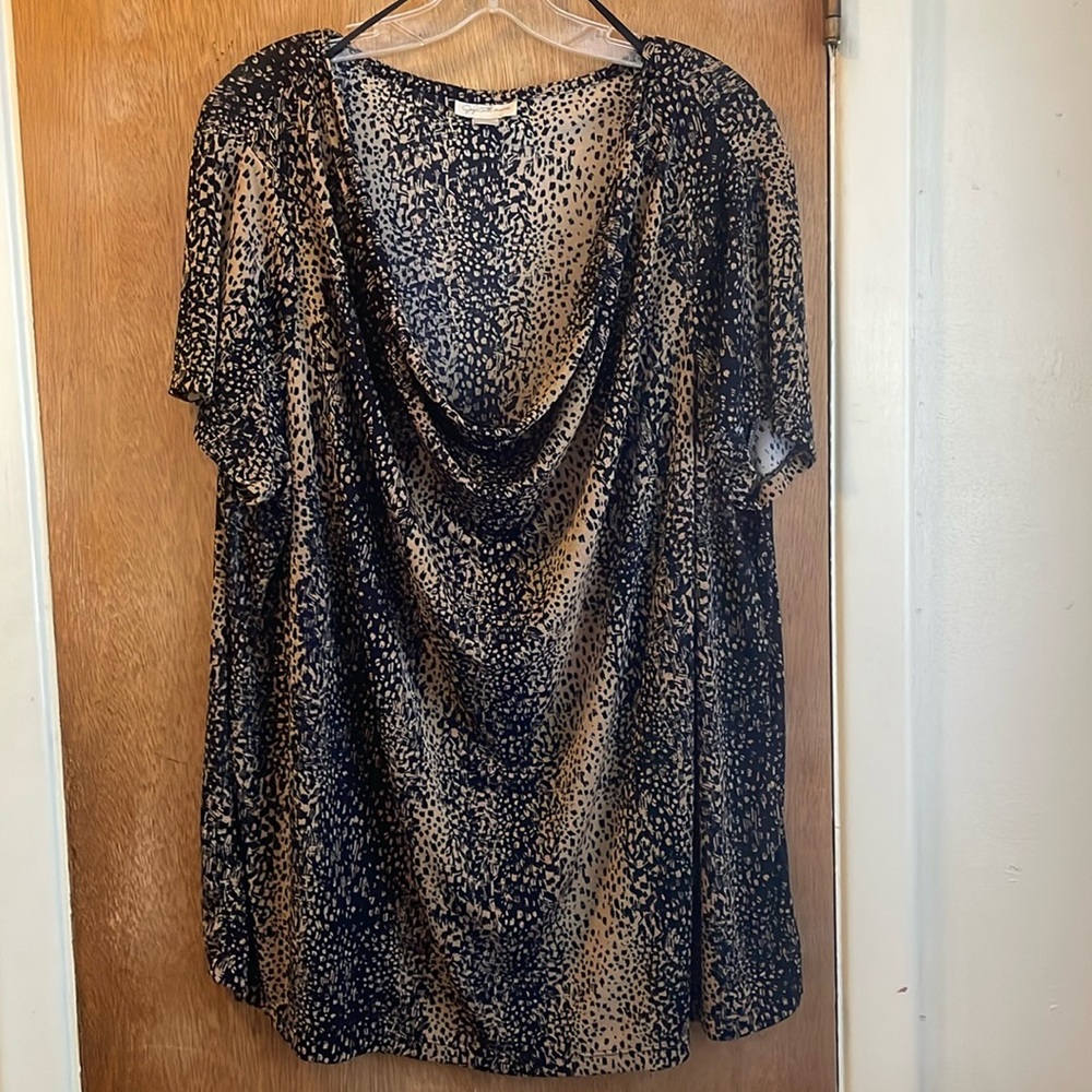 Jacklyn Smith Collection Woman’s Scoop Neck Sz 2X